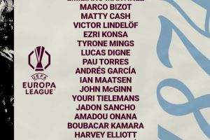 维拉欧联杯大名单:大马丁、桑乔、埃利奥特、沃特金斯在列 维拉欧联杯大名单:大马丁、桑乔、埃利奥特、沃特金斯在列