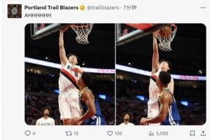 NBA生涯首个运动战进球!开拓者官推连发三条杨瀚森动态 NBA生涯首个运动战进球!开拓者官推连发三条杨瀚森动态