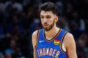 明天雷霆迎战奇才 切特因下背部酸痛继续缺阵 以赛亚-乔出战成疑 明天雷霆迎战奇才 切特因下背部酸痛继续缺阵 以赛亚-乔出战成疑