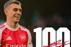 特罗萨德迎阿森纳生涯百场英超里程碑，此前贡献22球21助攻